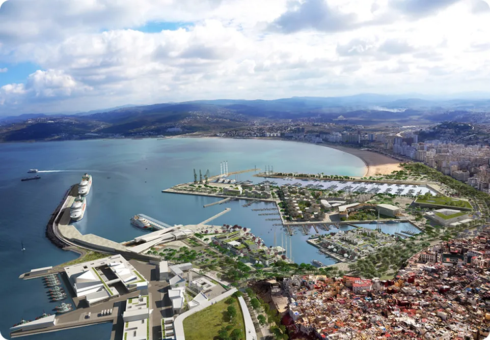 Photo du port de Tanger